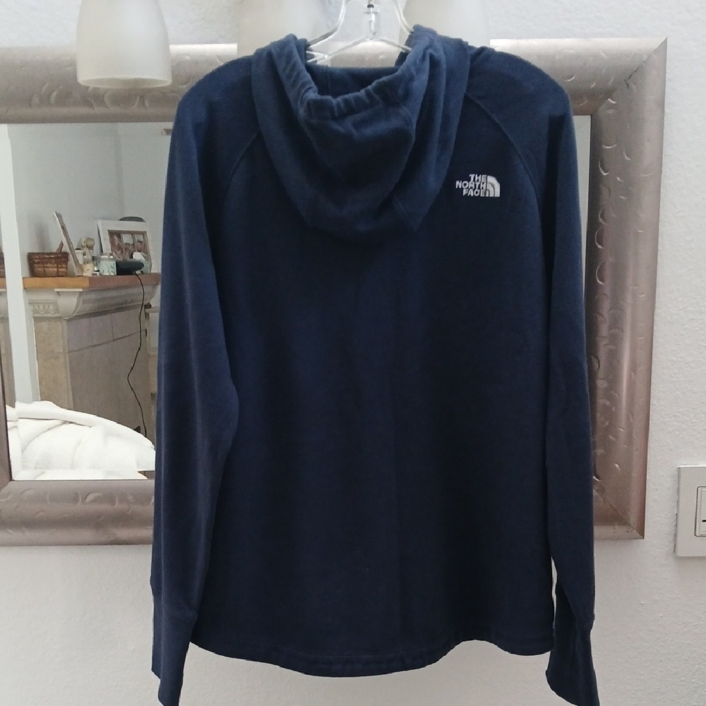The North Face Dark Blue Full-Zip Hoodie - Picture 6 of 7
